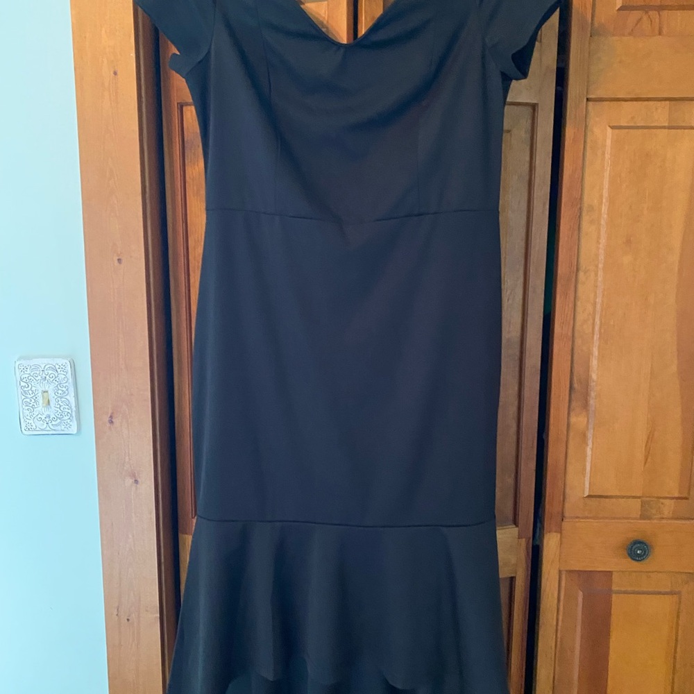 NWT🔥Zeagoo Black High Low Women's Dress💃
